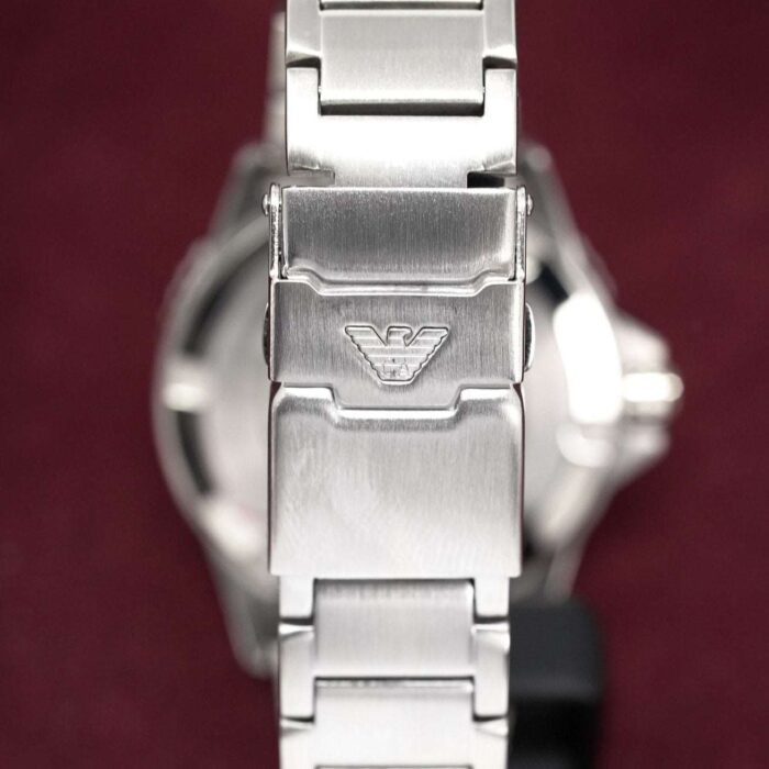 Emporio Armani Men's Green Dial Diver Stainless Steel Watch - AR11338 - Image 5